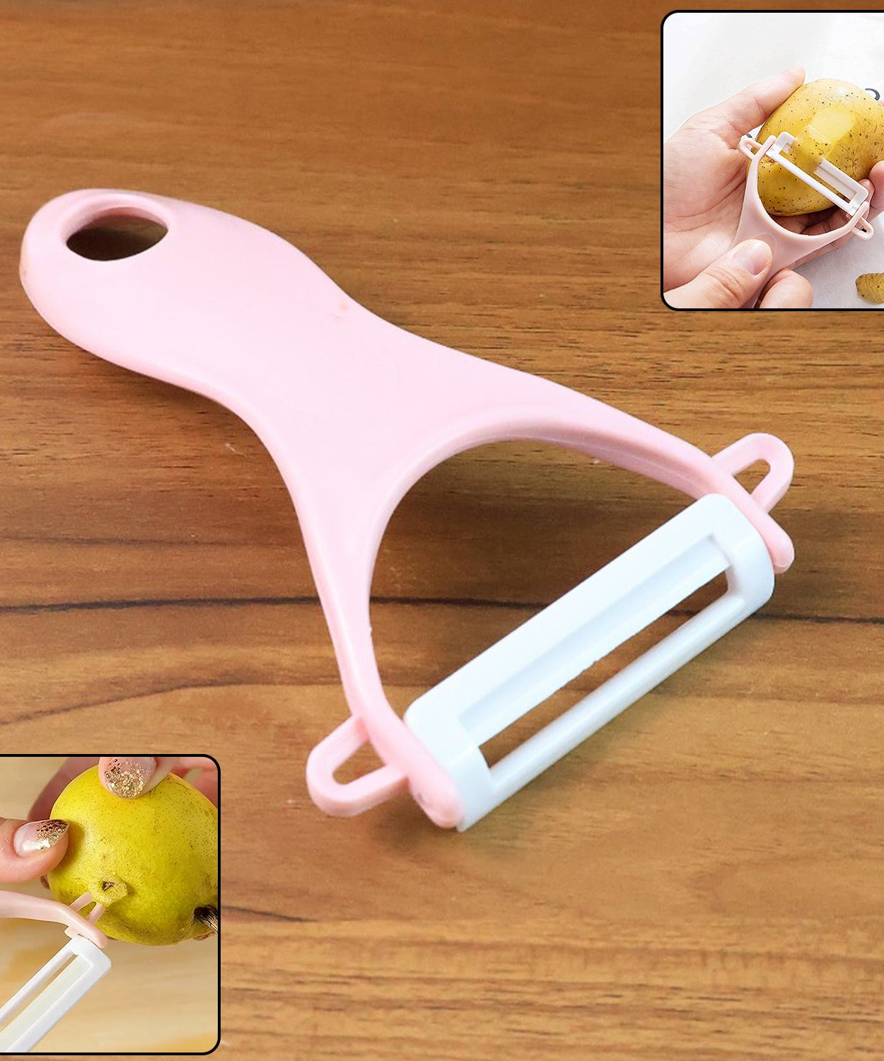 Stainless Steel Blade Peeler Universal Peeler for Professional and Household Kitchen Peeler (1 pc)