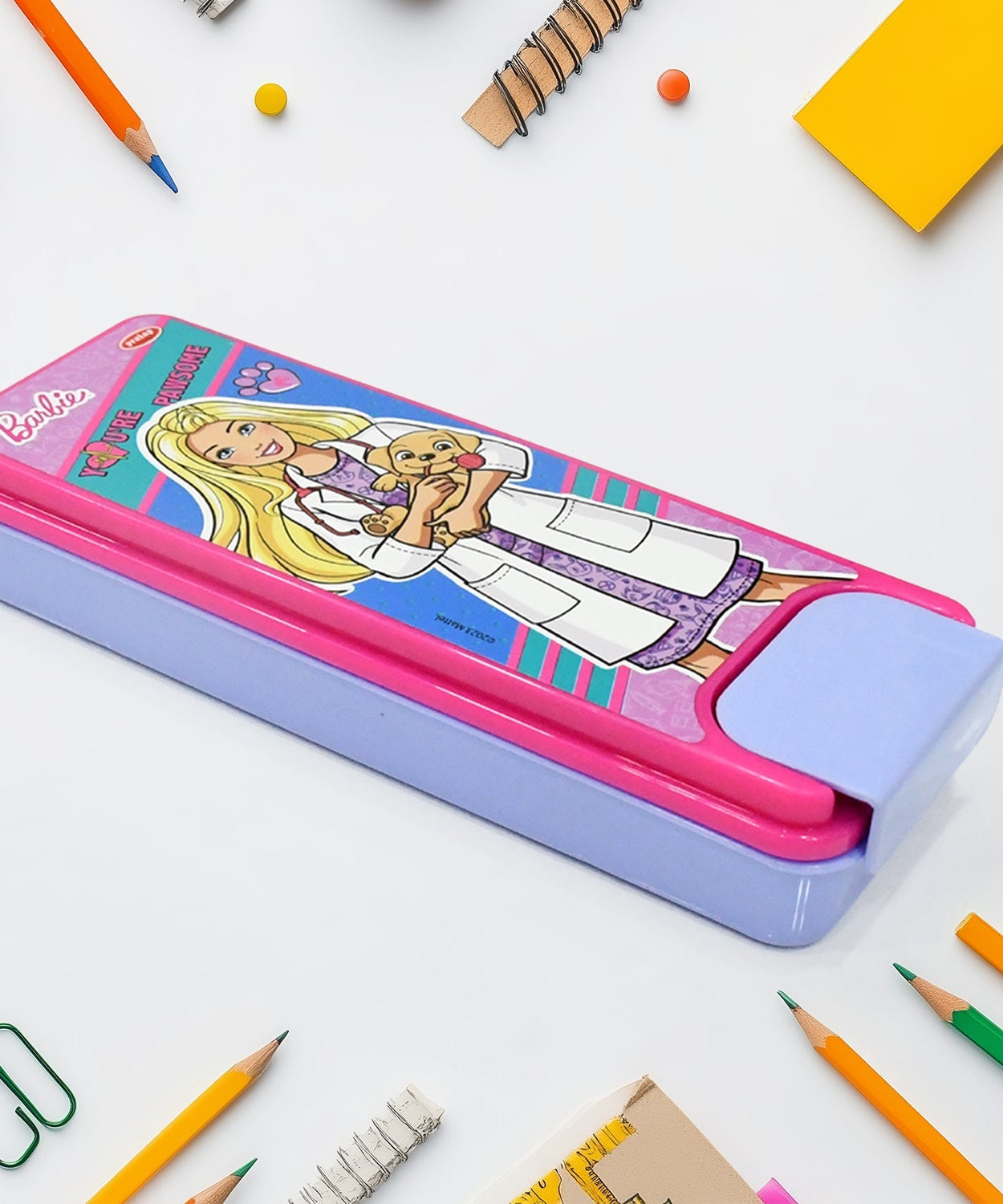 Cartoon Printed Hard Top Pencil Box