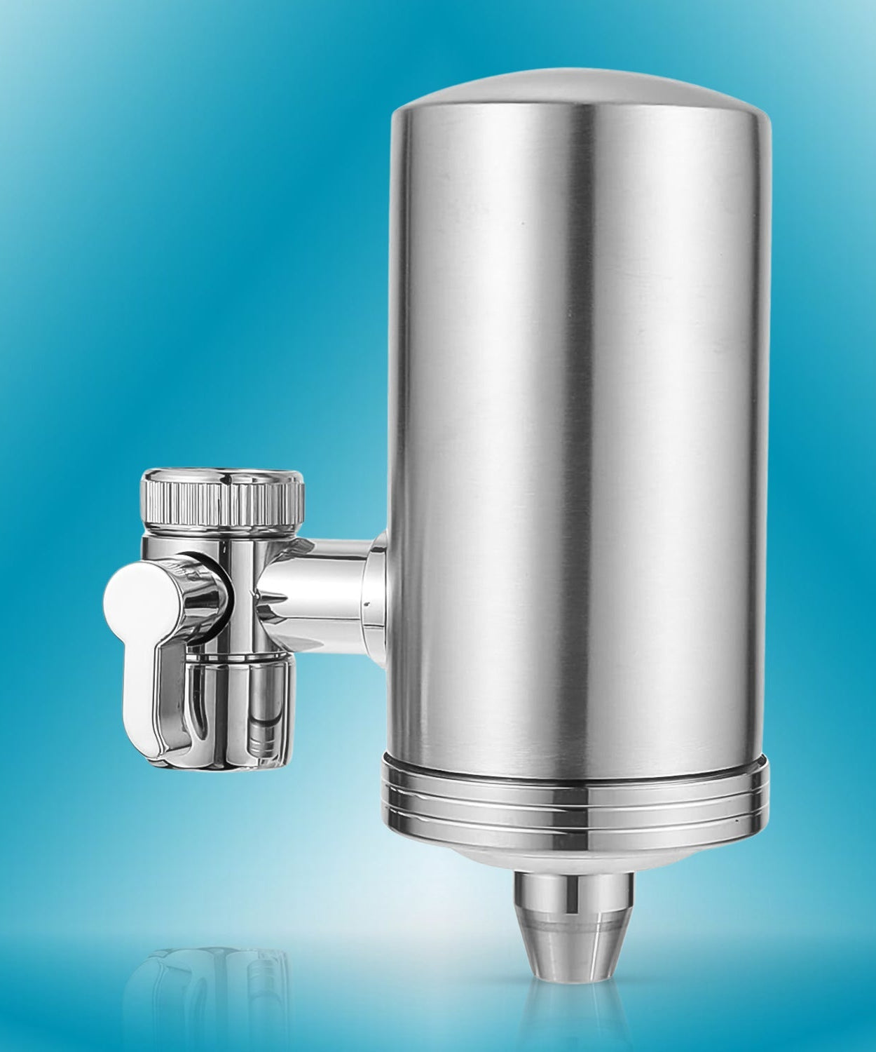 304 Stainless Steel Faucet Mount Water Filter, Water Purifier (1 Set)