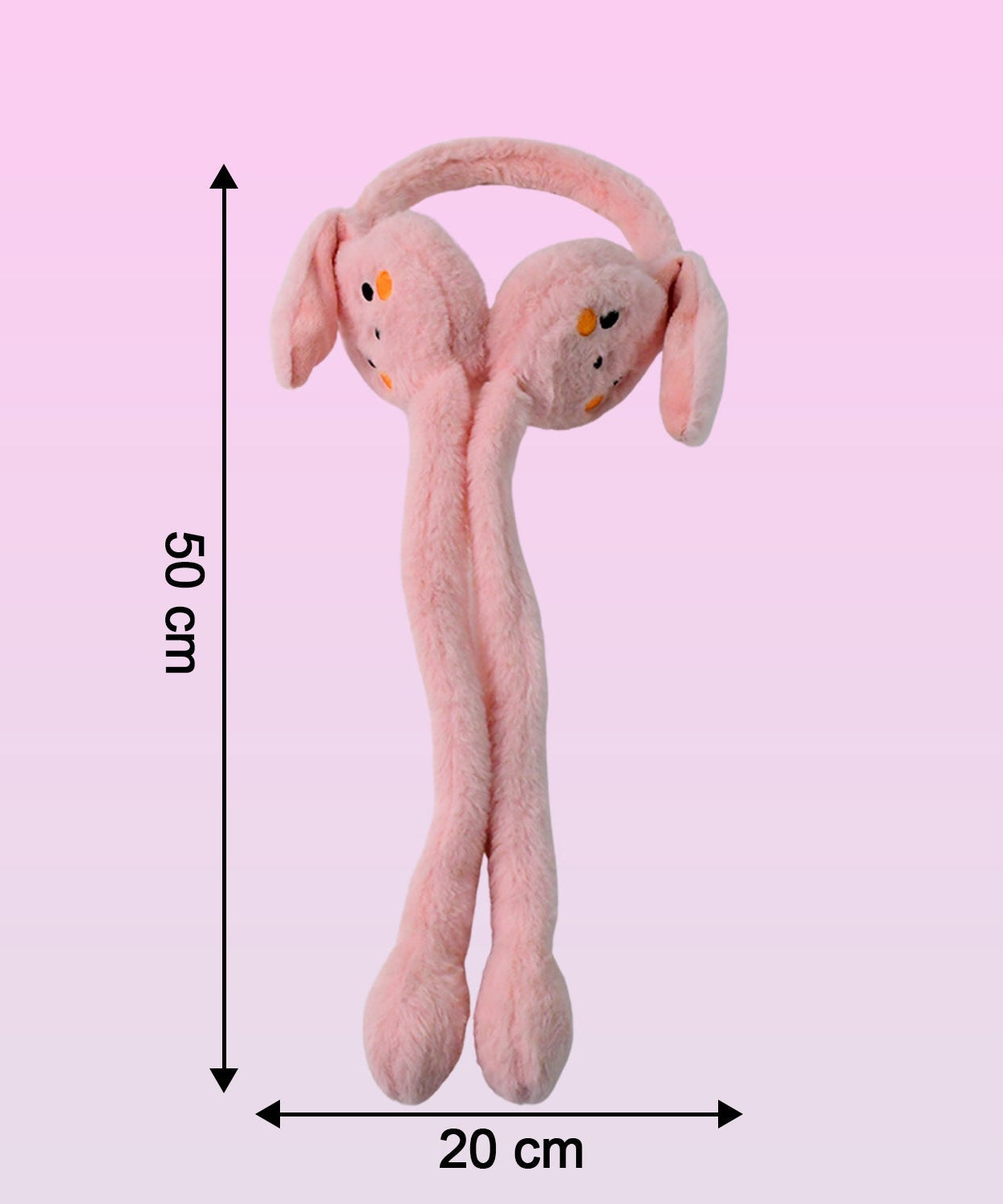 Fluffy Rabbit Ear Plush Winter Earmuffs