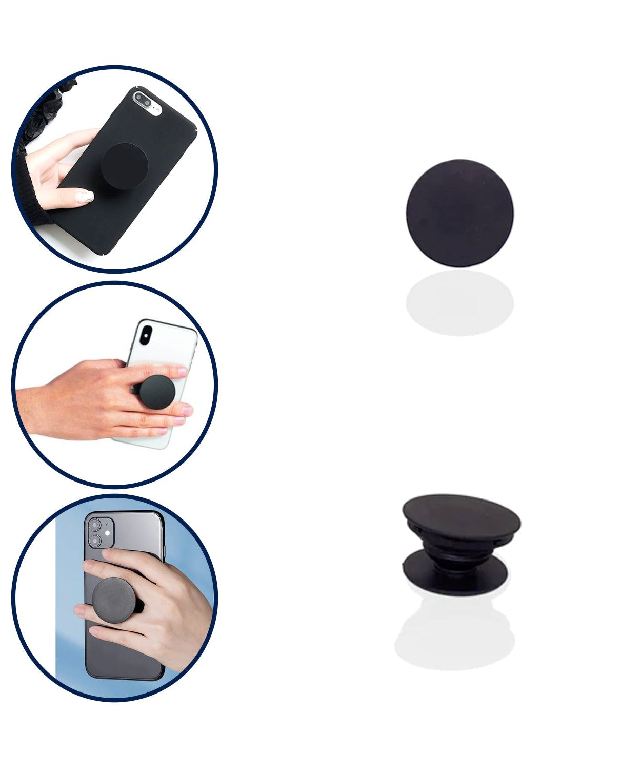 Stylish phone  socket for secure handling.