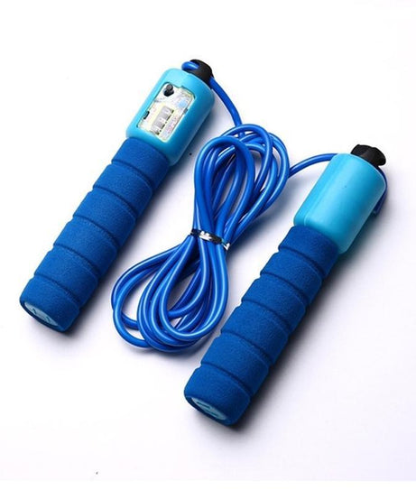 Digital counting skipping rope for effective exercise.