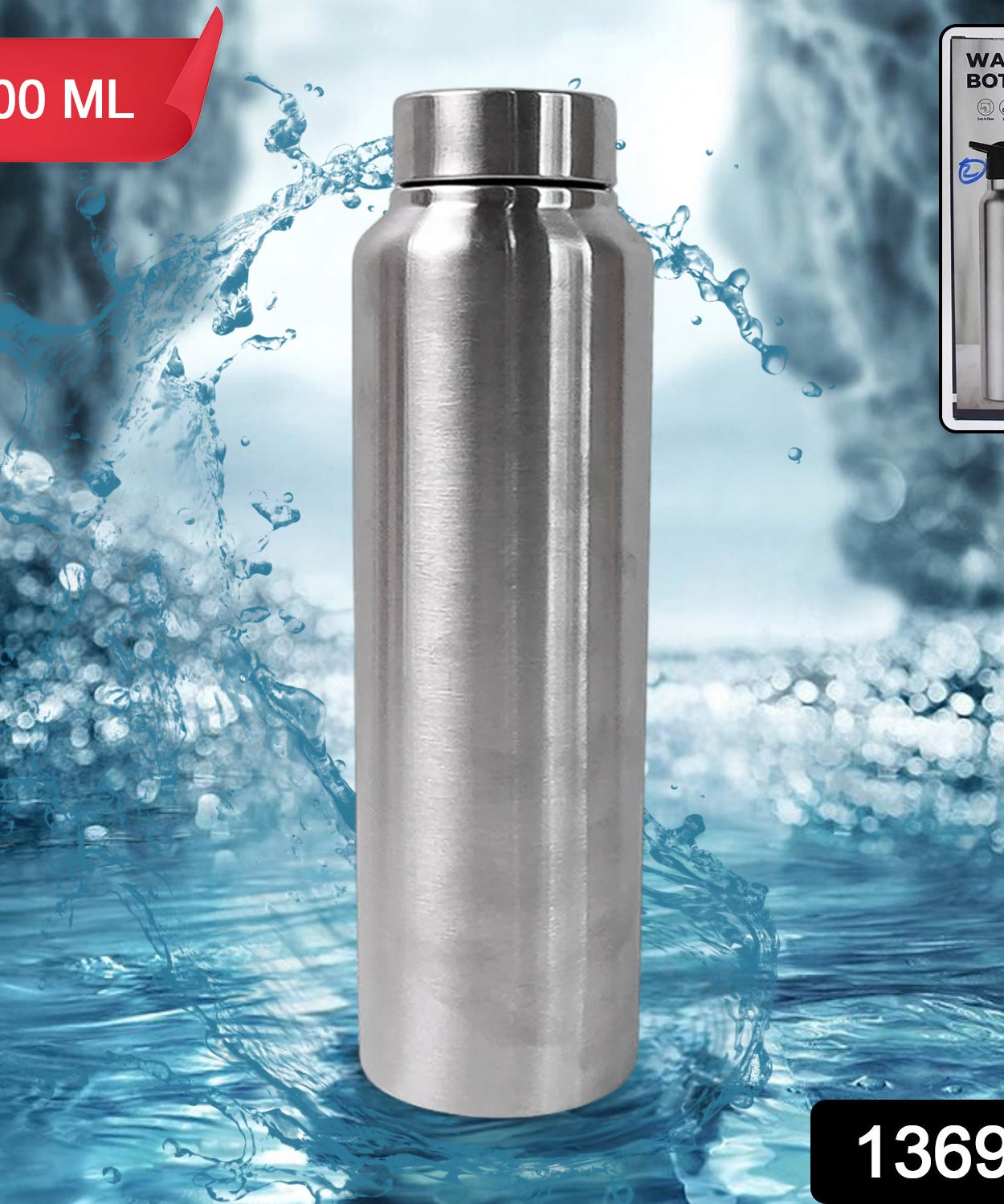 Stainless Steel Vacuum-Insulated Drink Water Bottle (1000 ML)