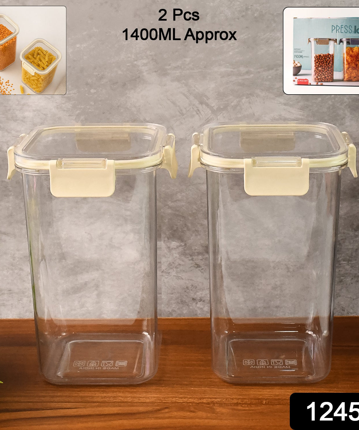 Stackable Kitchen Storage Containers 