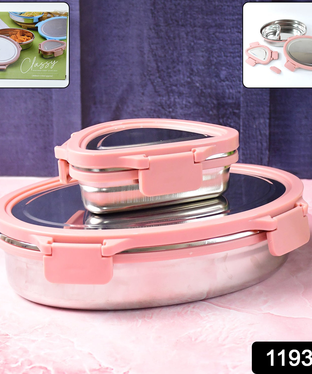 Ganesh Classy Elite Tiffin Set