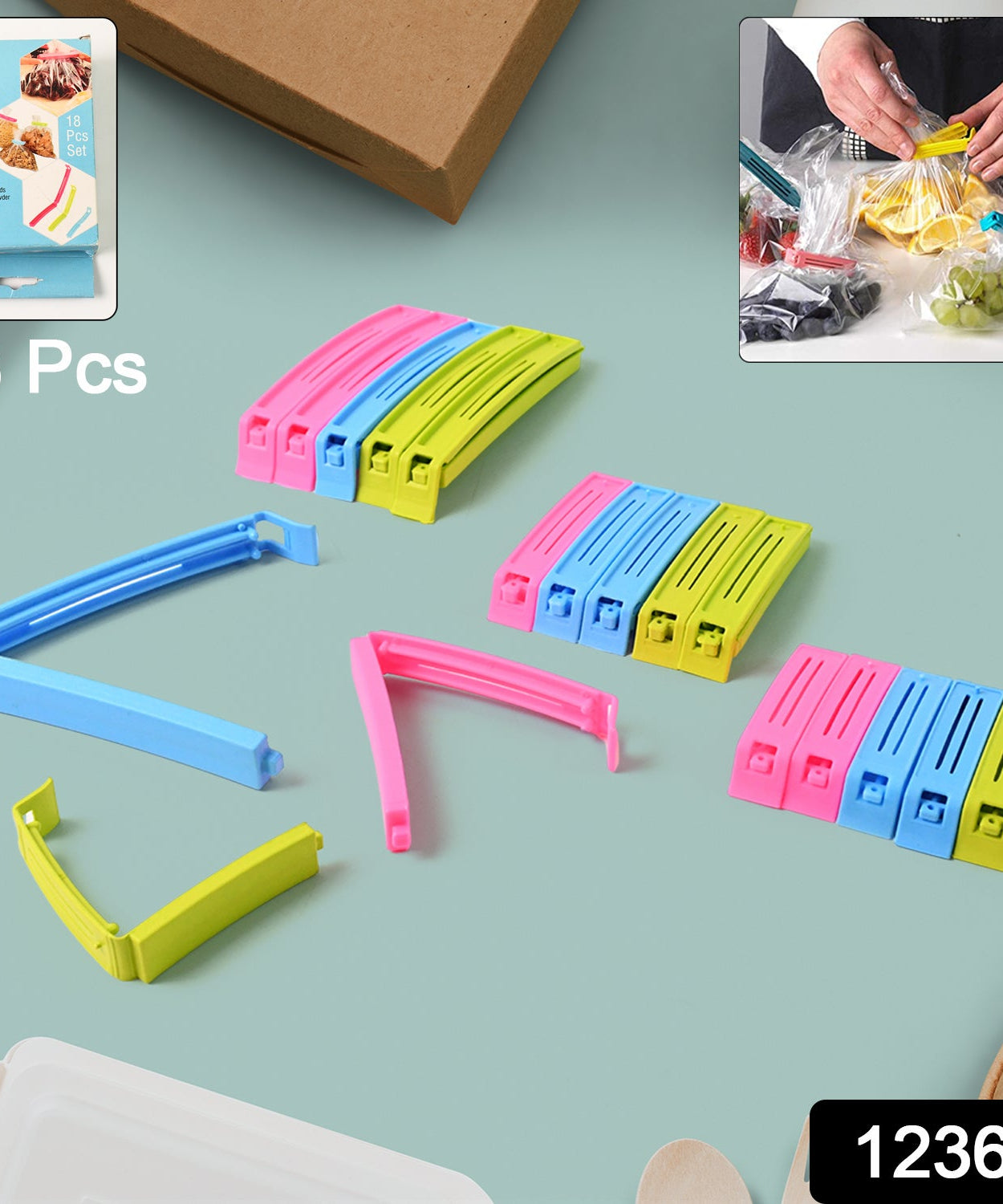 Reusable Kitchen Sealer Clips