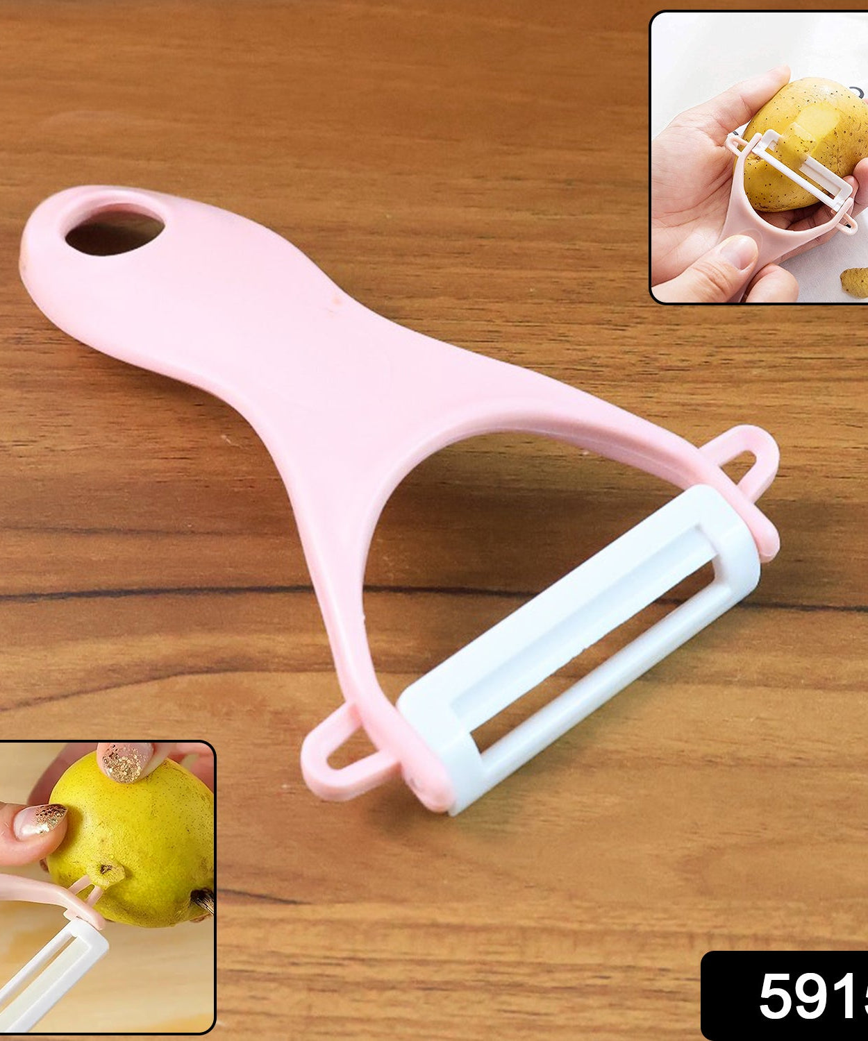 Stainless Steel Blade Peeler Universal Peeler for Professional and Household Kitchen Peeler (1 pc)