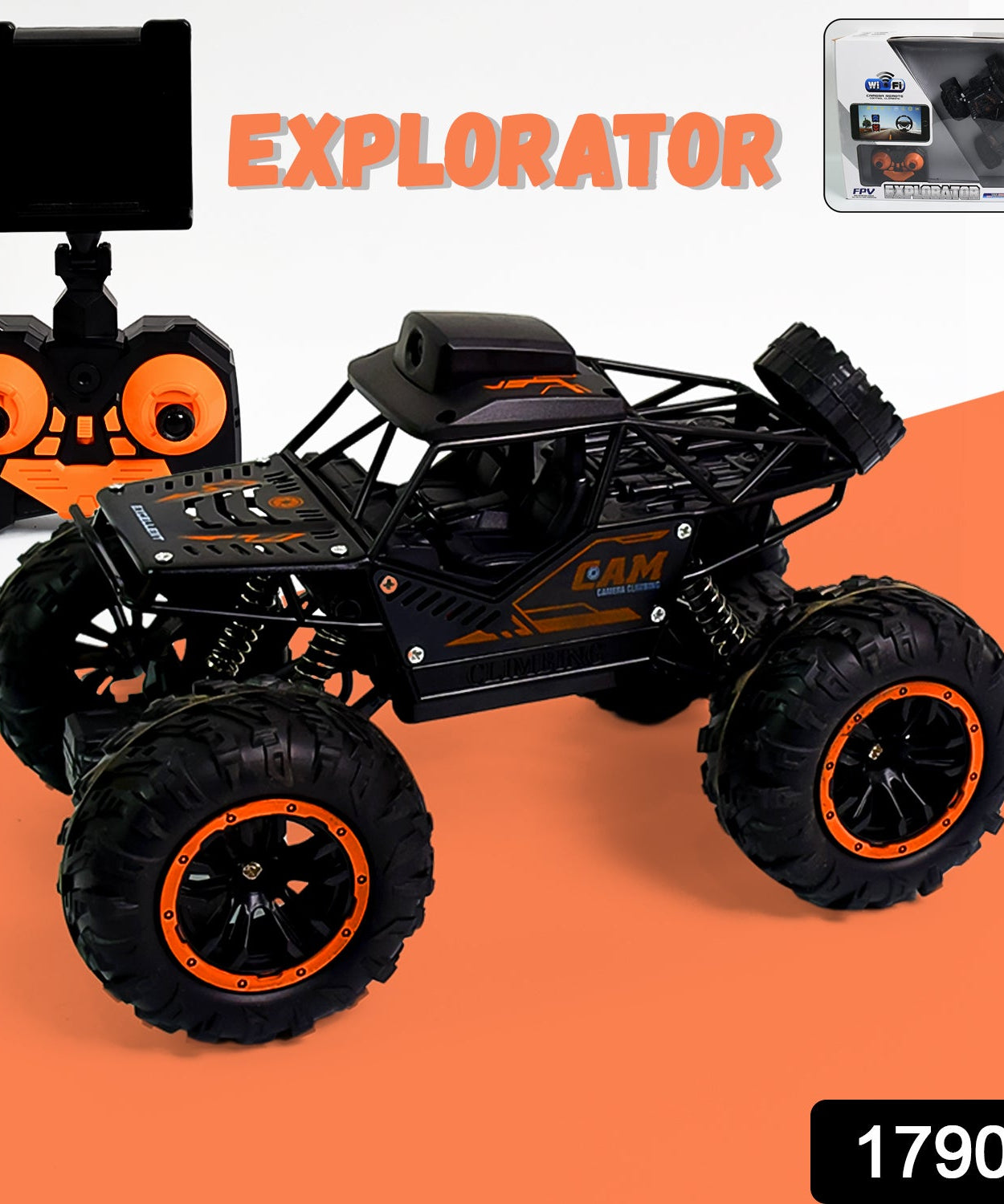 Remote Control Off-Road Truck with HD Camera