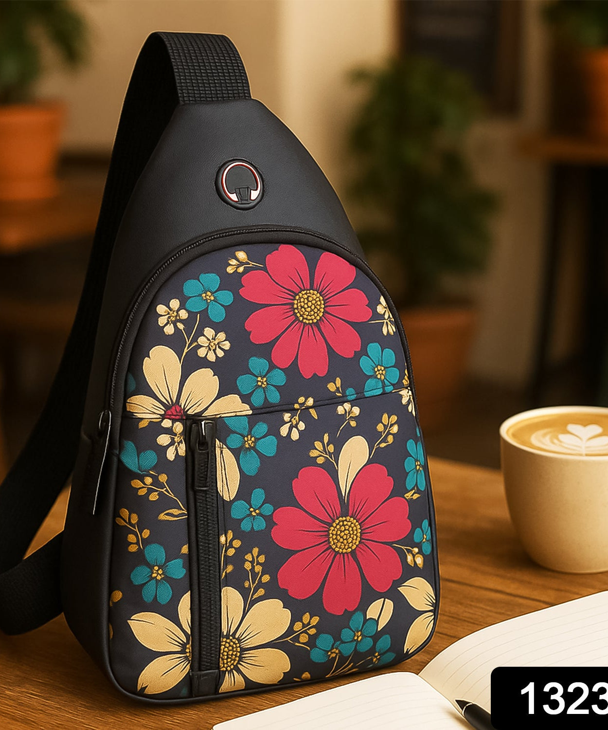 Waterproof Waist Bag, Shoulder Bags USB Charging Earphone Hook Sling Travel Bag (1 Pc / Mix Color)