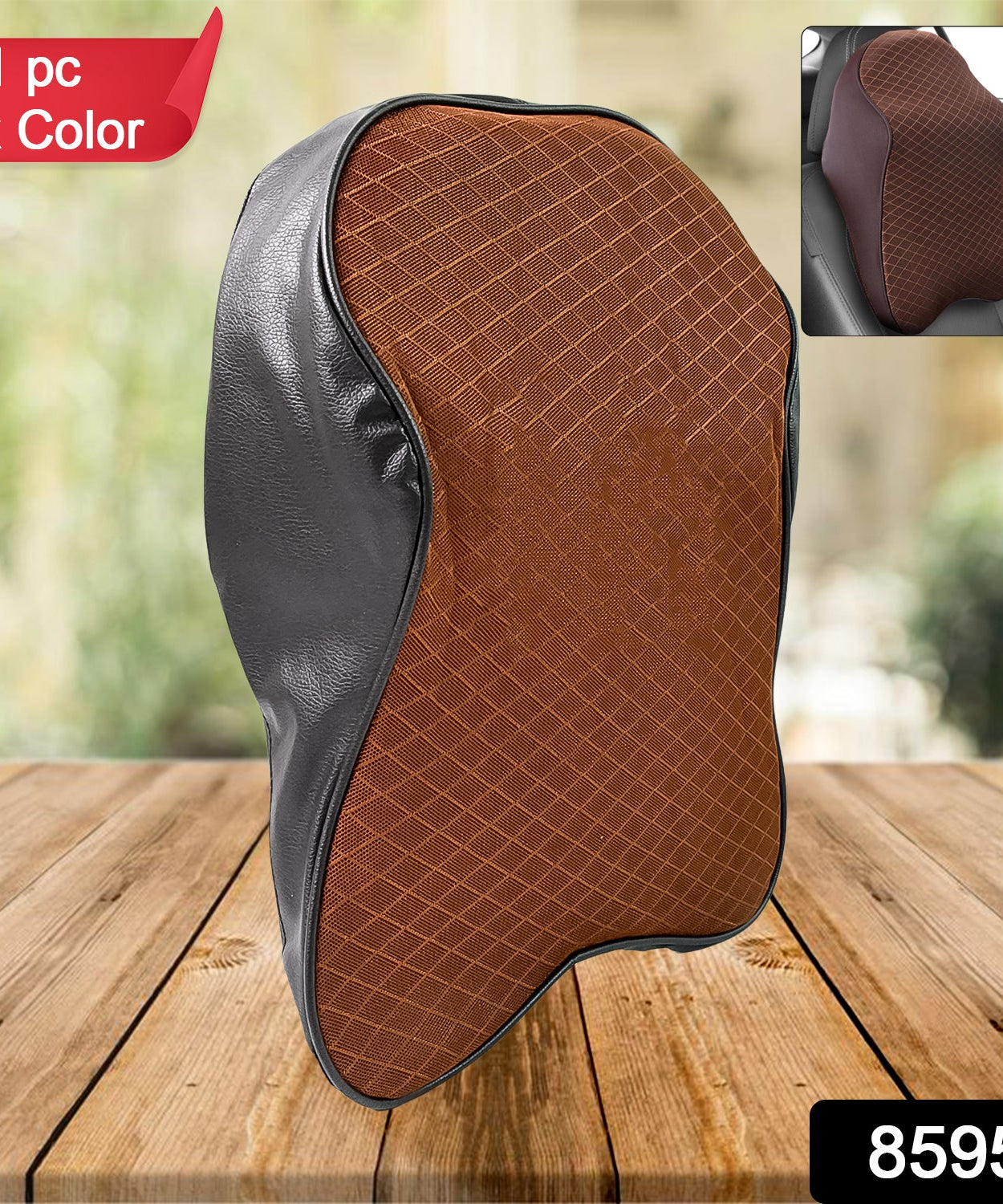 Say Goodbye to Neck Pain: Memory Foam Car Neck Pillow for Drivers (1 Pc, Mix Color)