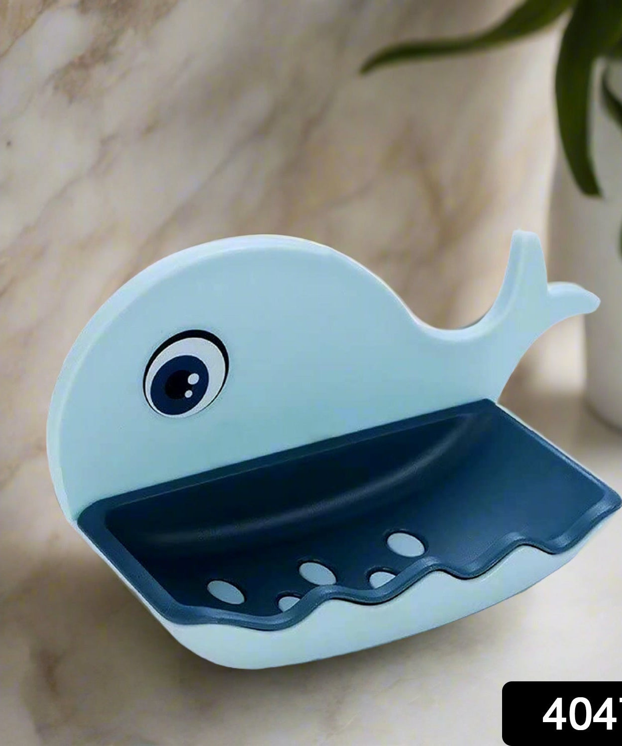 Adhesive waterproof soap holder for bathroom walls.