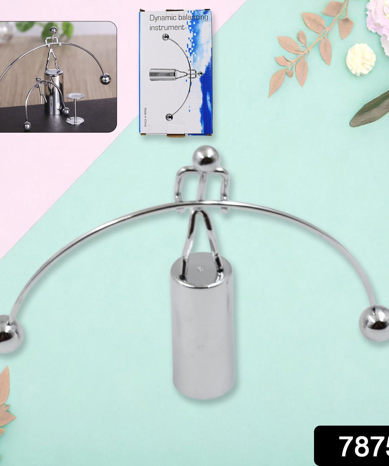 Steel balance pendulum toy