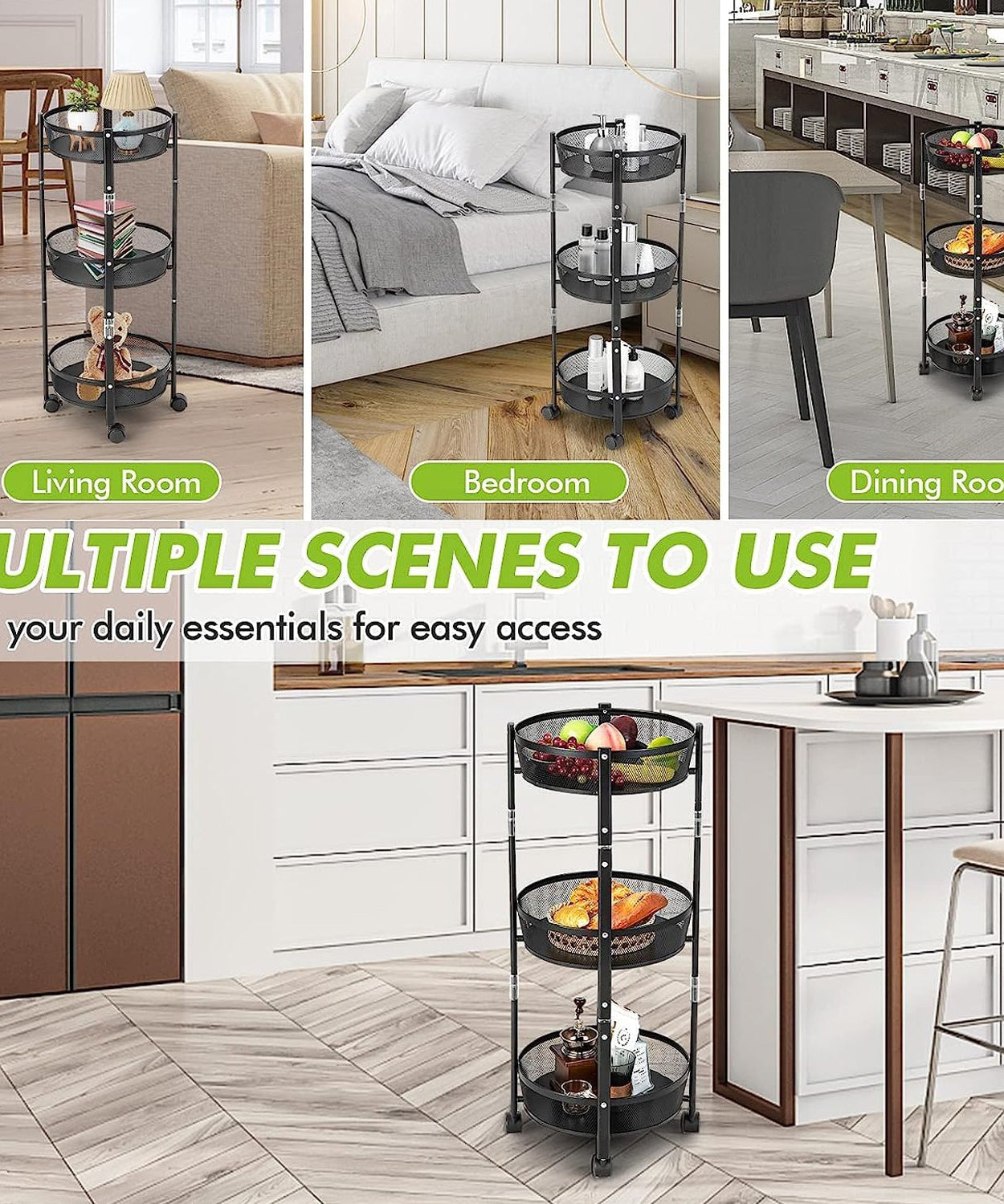 Rolling Utility Cart 