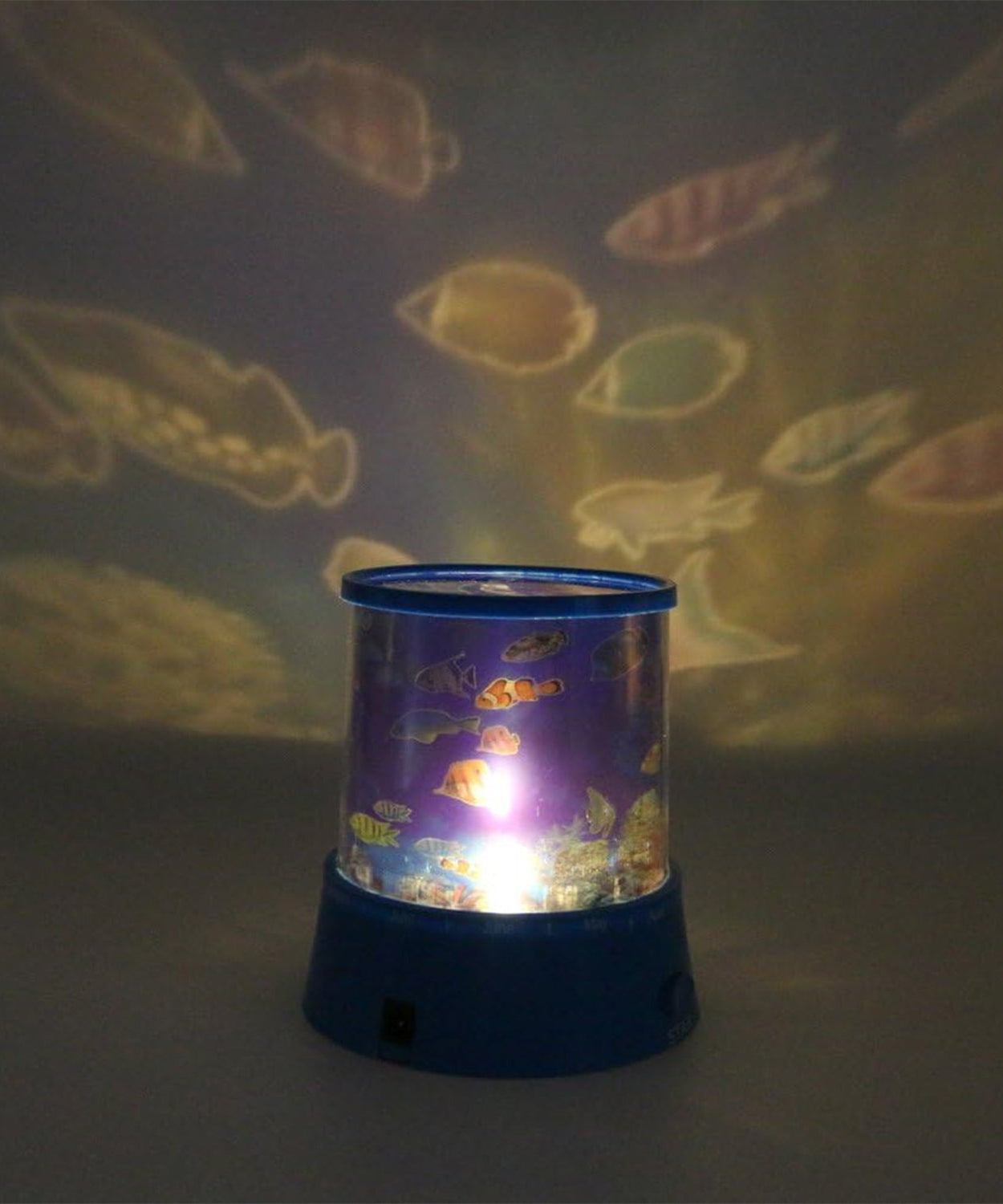 LED Projector Night Light – 3 Battery Lamps, Rotating with Music, Perfect for Kids & Home Decor (1 Pc, Battery Not Included)