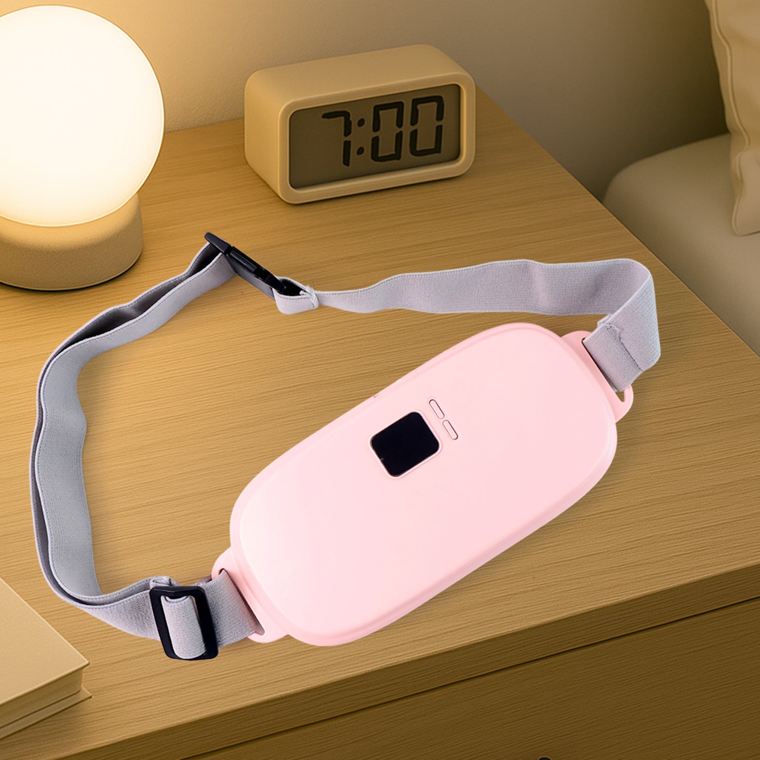 Rechargeable Smart Warm Palace Belt, Period Massager (1 Pc)