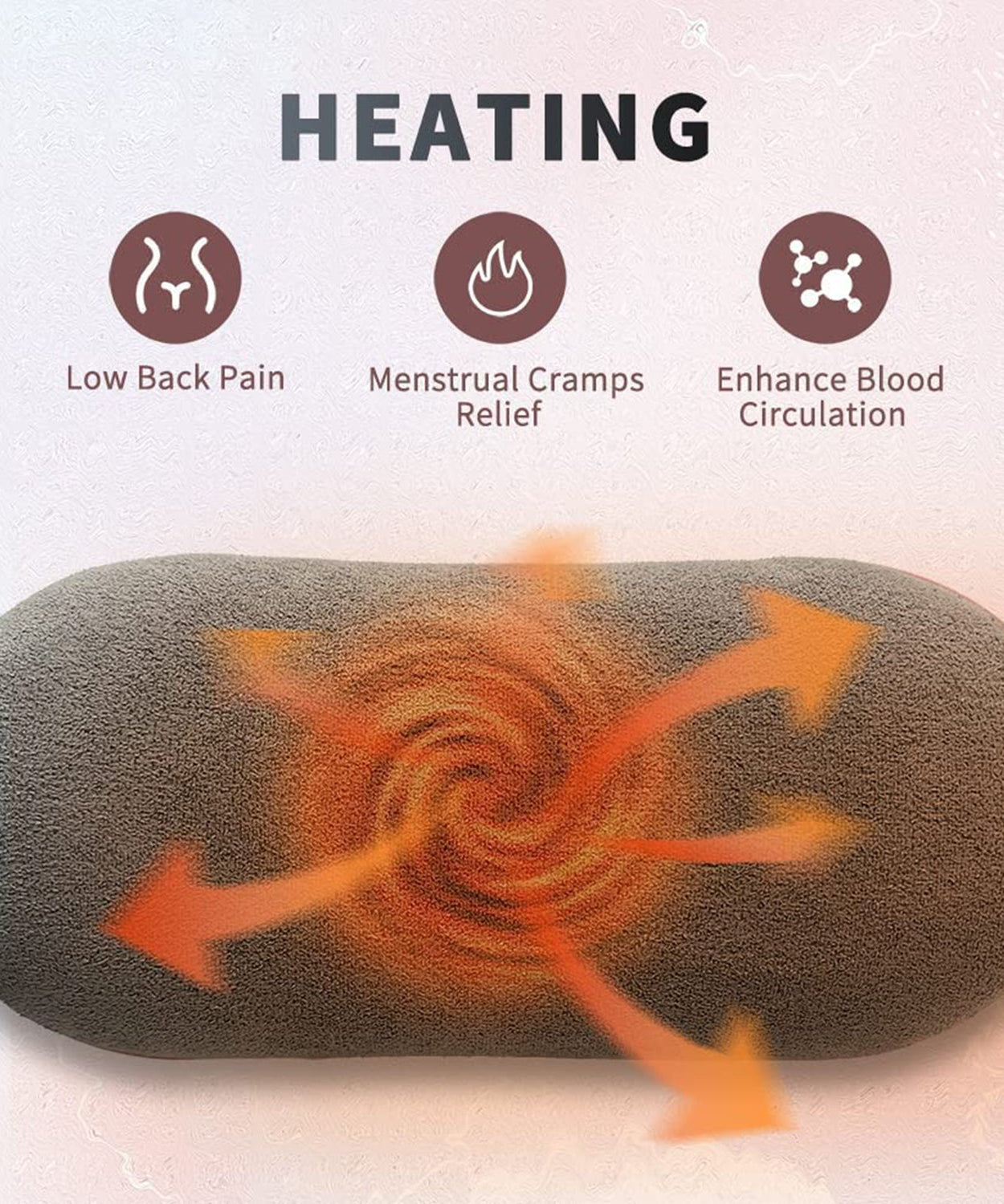 Rechargeable Smart Warm Palace Belt, Period Massager (1 Pc)